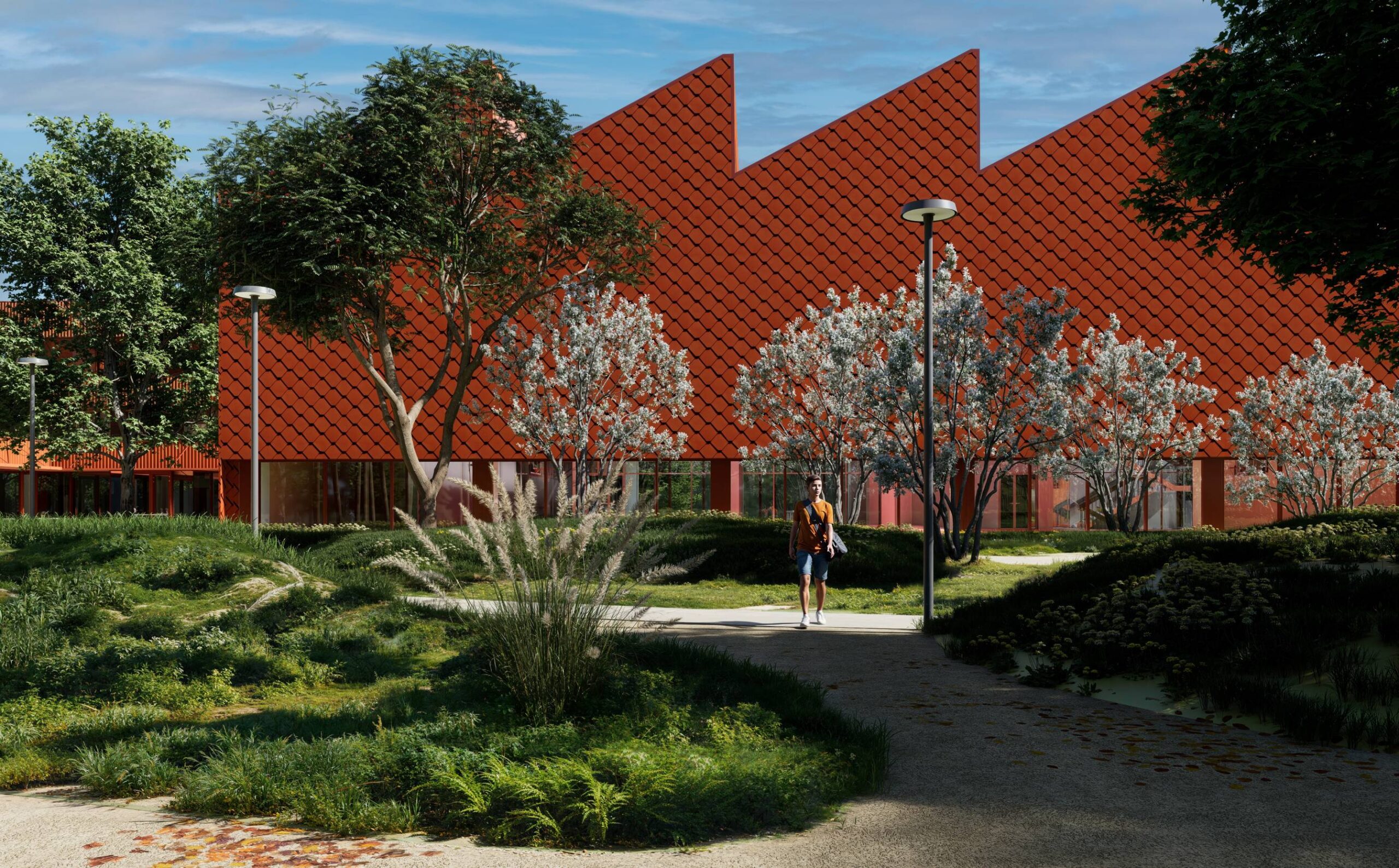 Areál školy bude po novom pretransformovaný na ekologický park. zs-atomova-rekonstrukcia-trnava