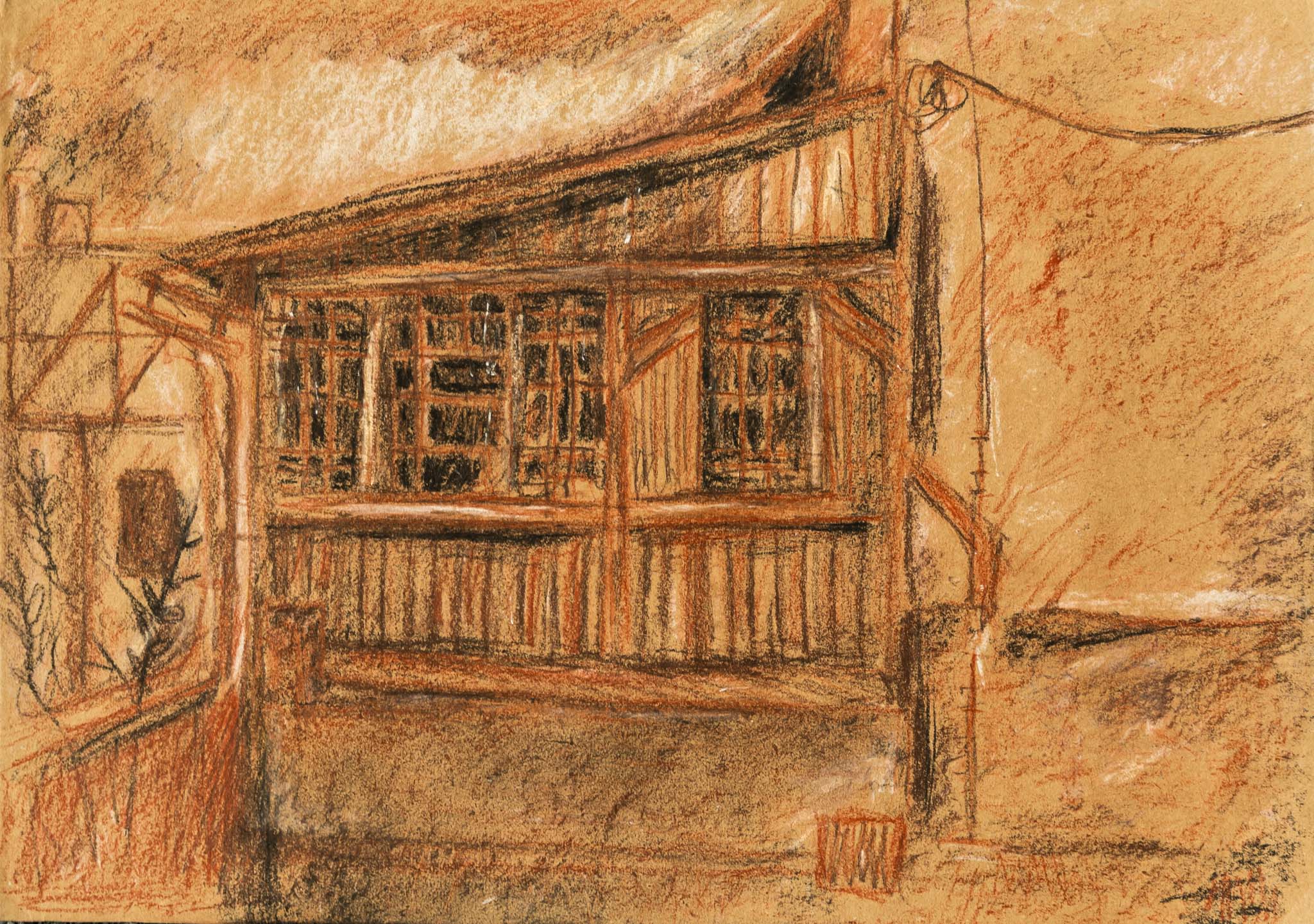 Leyla Can (12), Bratislava: Sliač – Chátrajúci kúpeľný dom detail