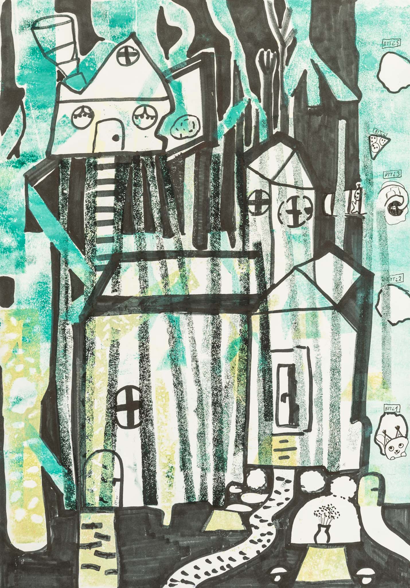 Lujza Lacúchová (11), Žilina: Obklopení lesom