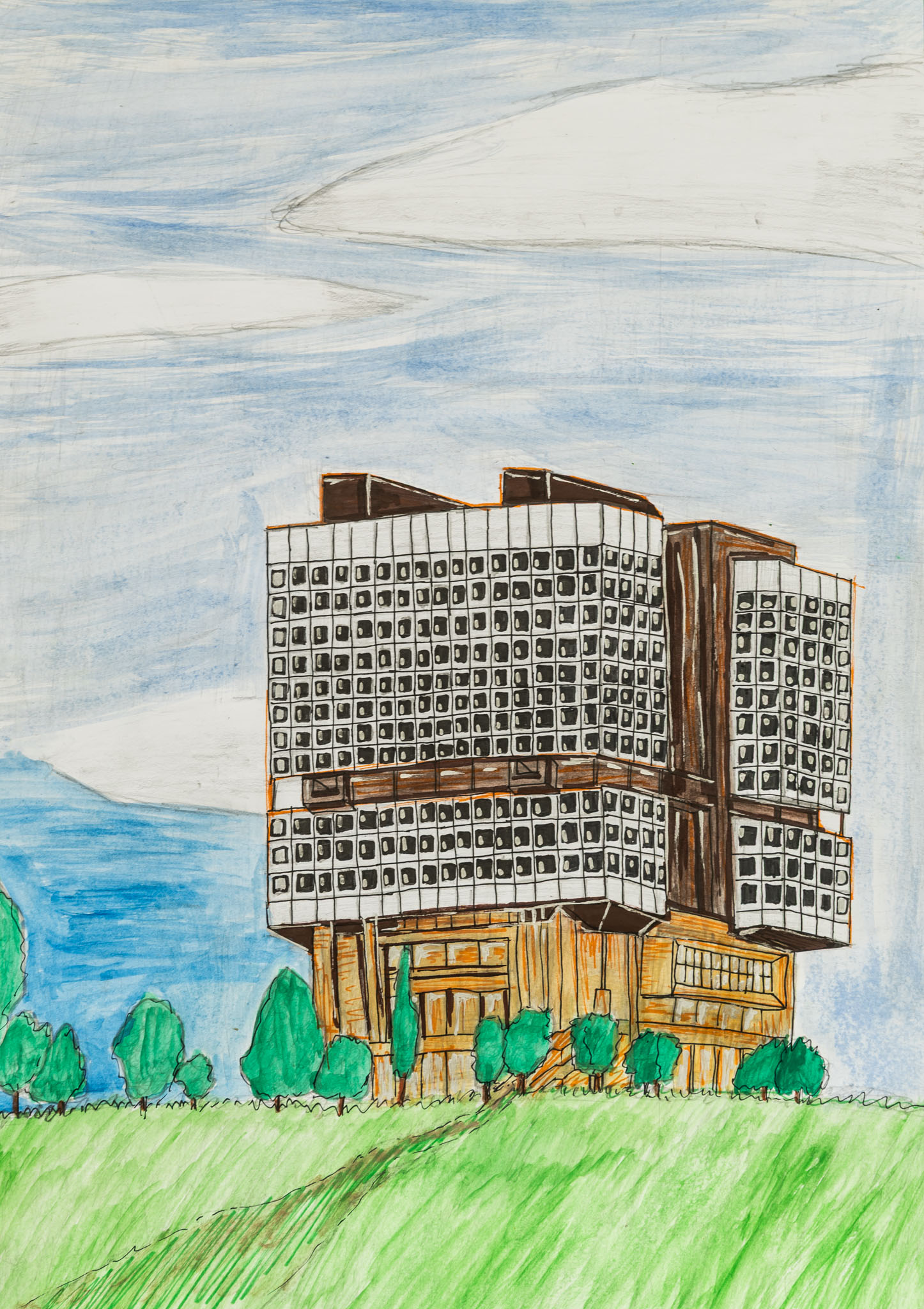 Oskar Schuchmann (16), Veľké Uherce: Rekreačný hotel