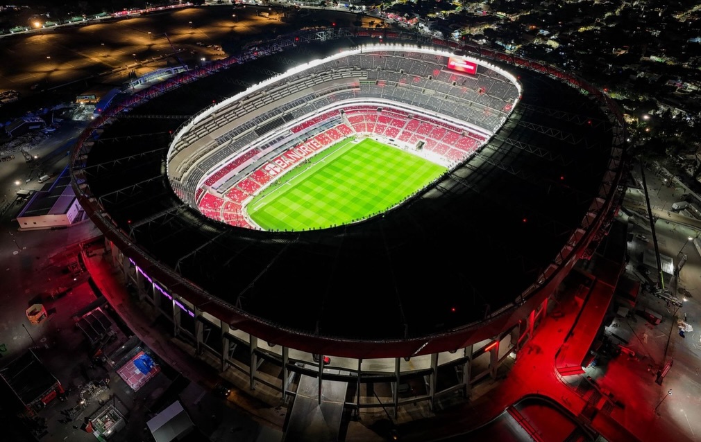 Estadio Azteca v Mexiku 