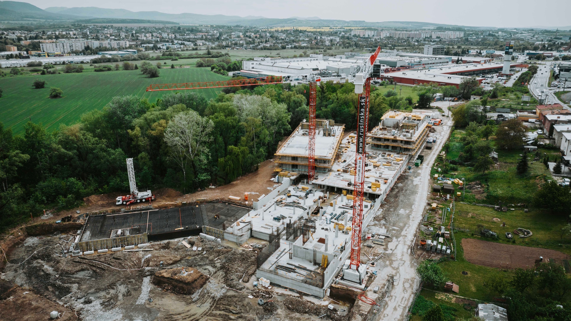 Rezidencia Rusínska, Prešov - aktuálny stav výstavby (máj 2026) rezidencia-rusinska-presov