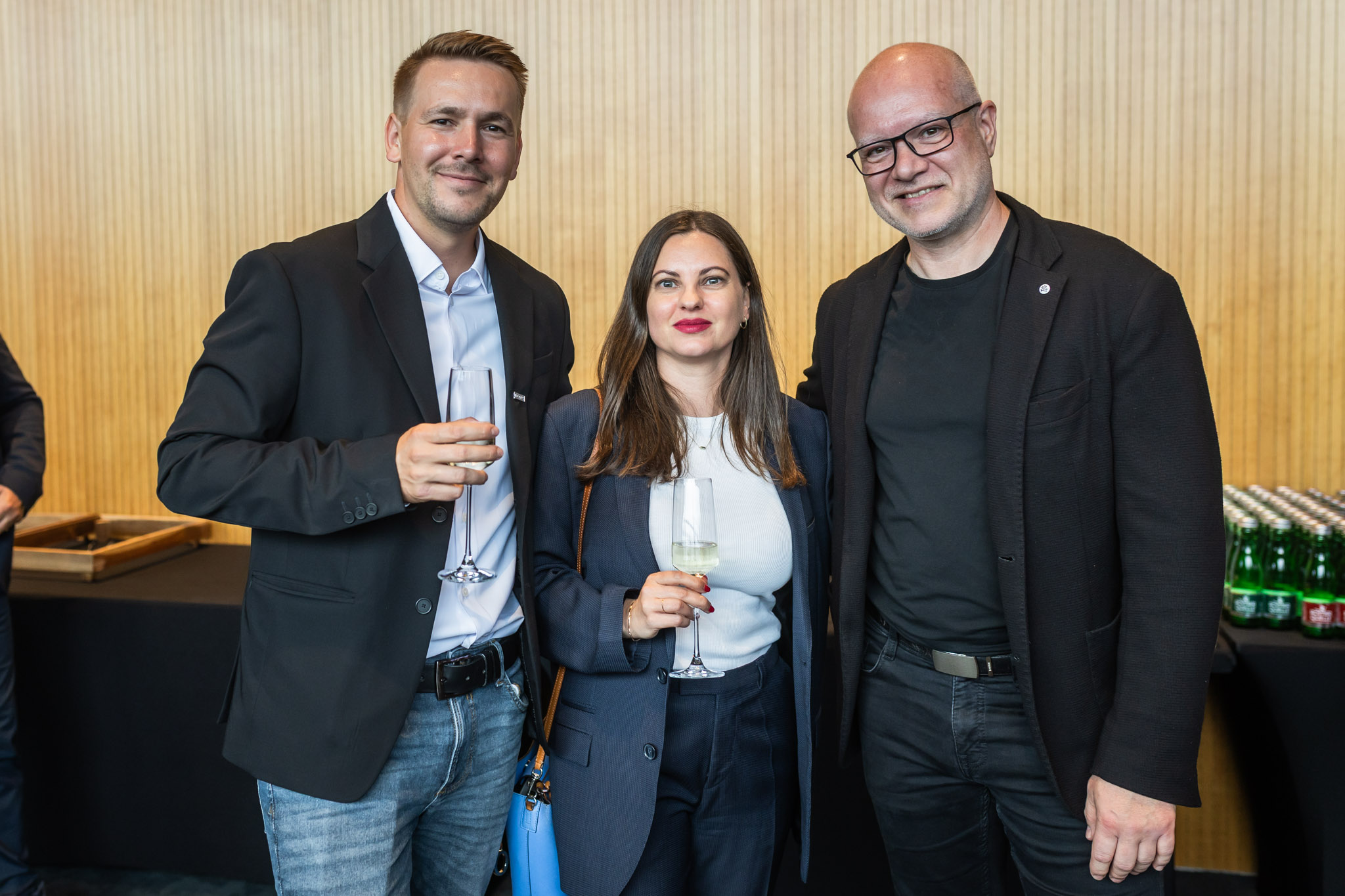 Zľava: Samuel Moravčík, Idona; Martina Mičko, jam studio; Karol Vrbatovič, Smart Light