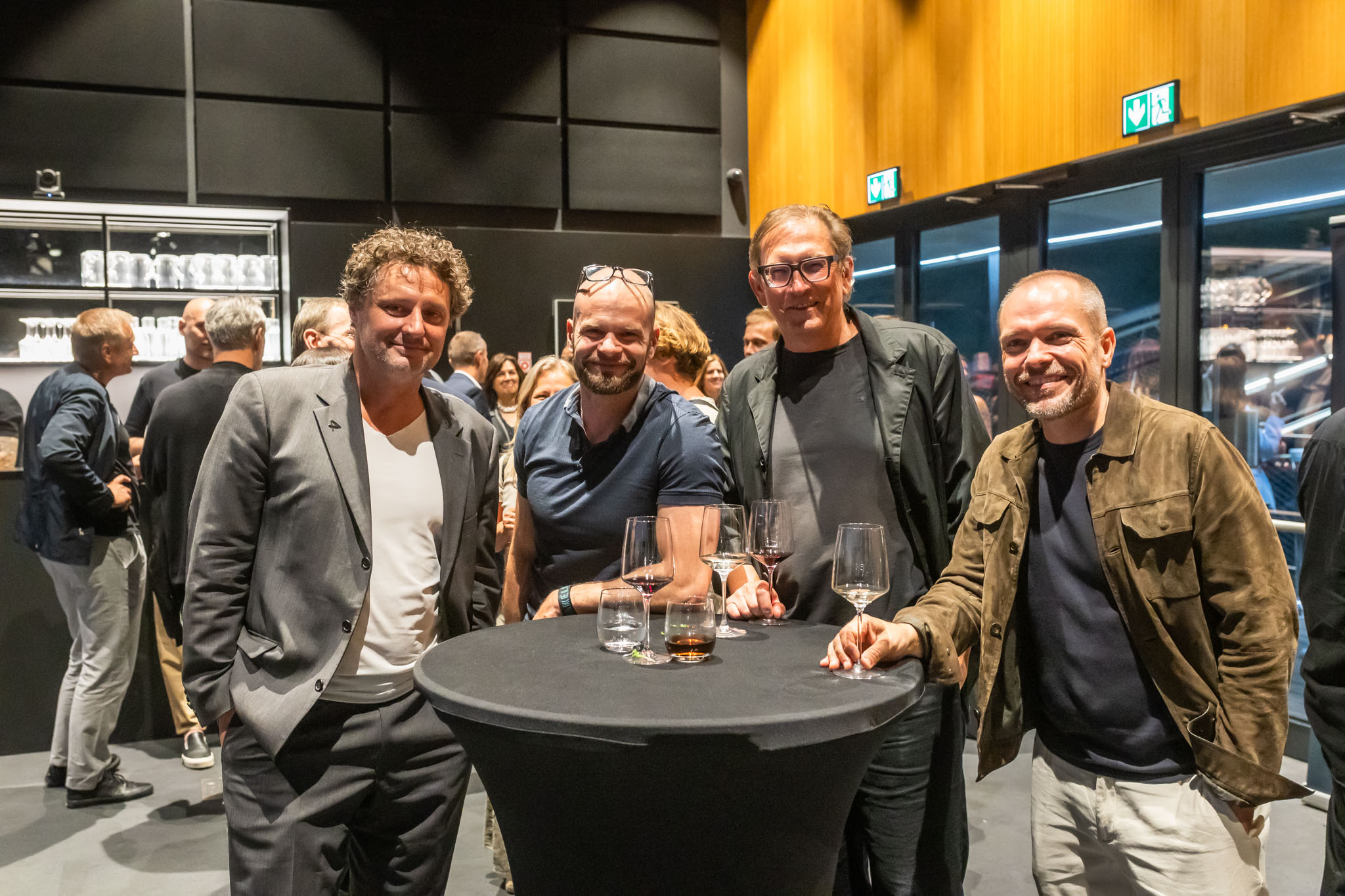 Zľava: Ilja Skoček, architekt; Boris Schultz, A. M. Architects; Peter Moravčík, PM Architekti; Richard Baláži, A. M. Architects 