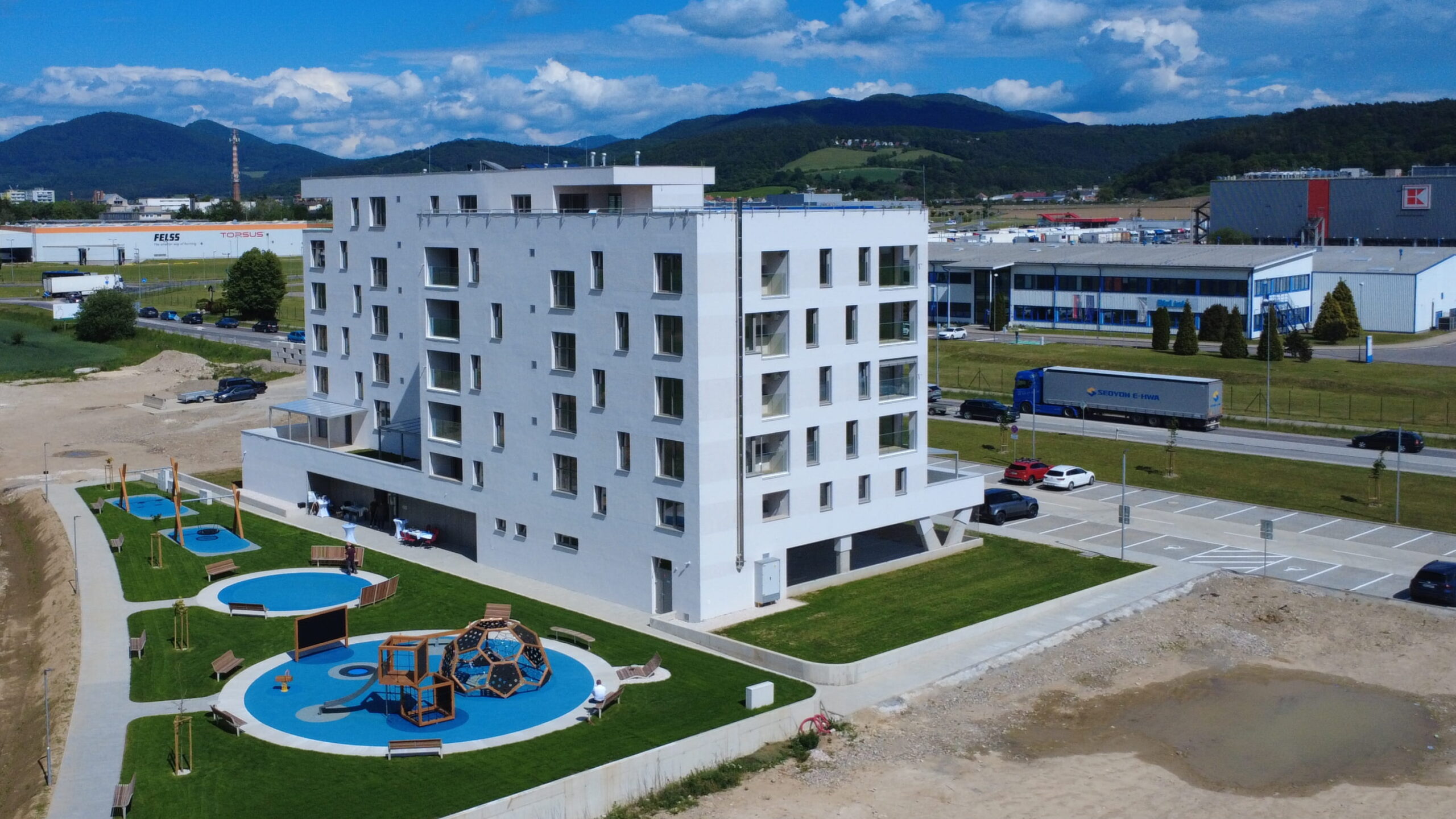 Obytný súbor Zábreh, Ilava - bytový dom BD01