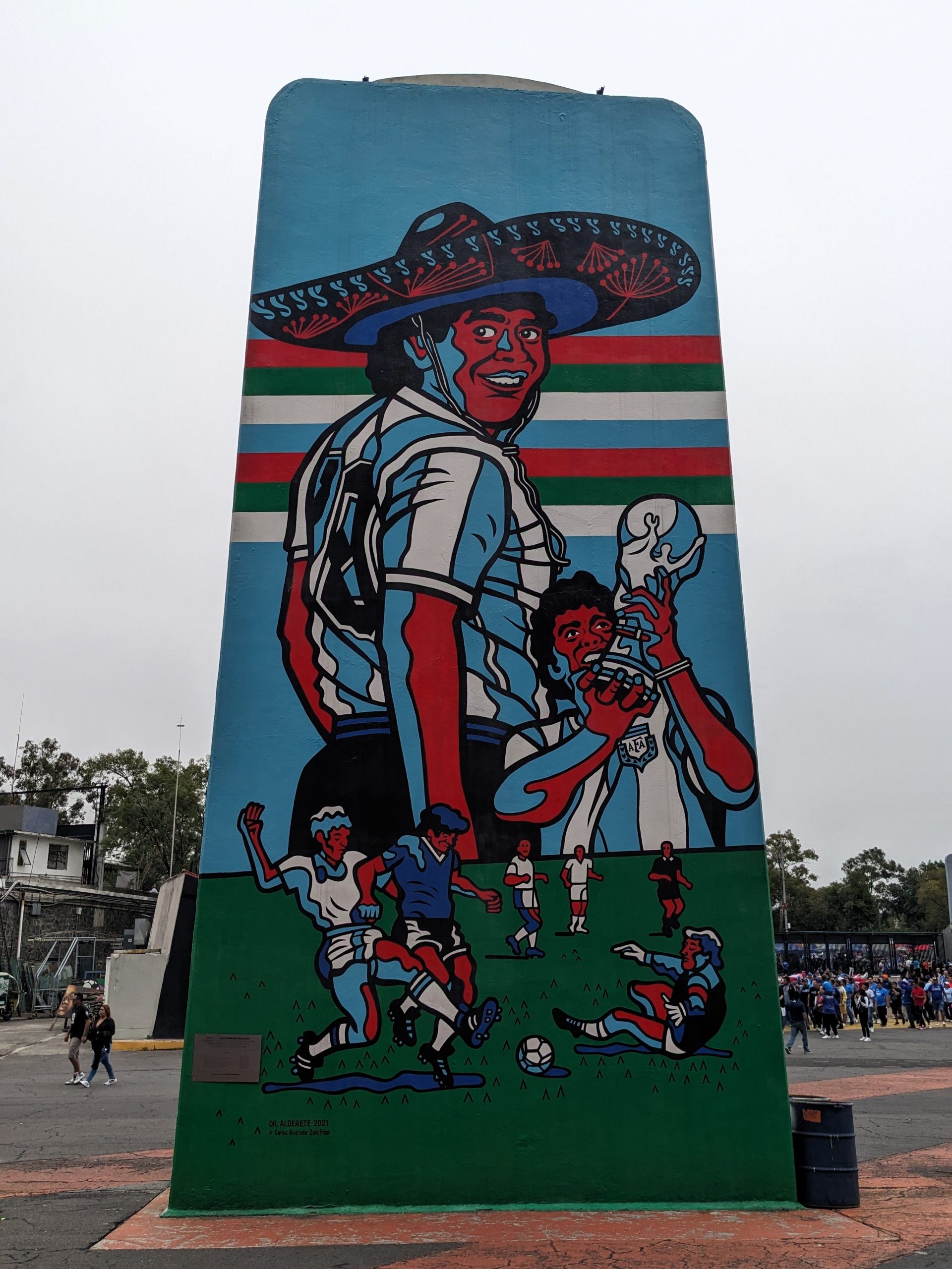 Estadio Azteca v Mexiku 