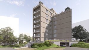 Stavebný boom v bratislavskej Dúbravke. Bytový dom Ypsilon má za sebou dôležitý míľnik