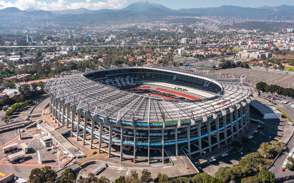 Estadio Azteca v Mexiku 