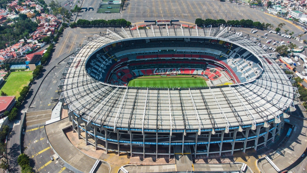 Estadio Azteca v Mexiku 