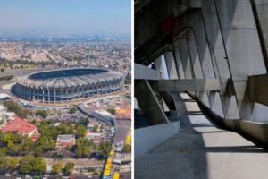 Betónová ikona zostarla a nevyhla sa modernizácii. Mexický futbalový štadión ako jediný zažije tri svetové šampionáty
