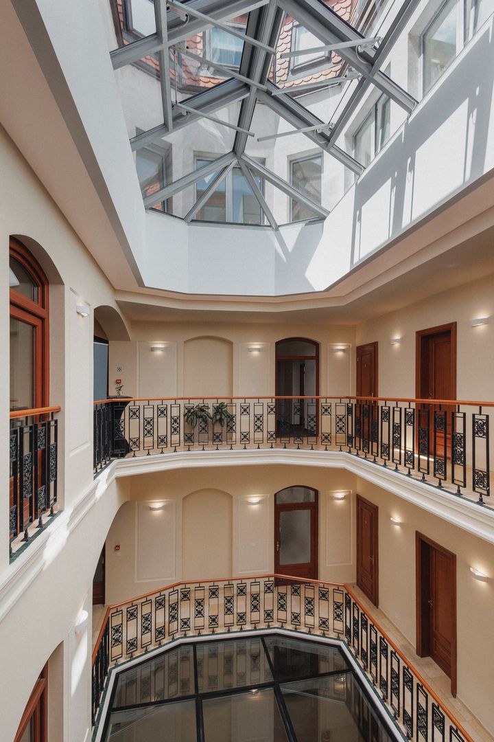 Zrekonštruované spoločné časti historickej budovy 