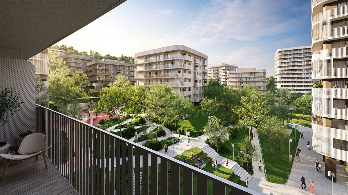 Projekt Medze od spoločnosti Penta Real Estate má vyrásť na rozhraní Karlovej Vsi a Dúbravky.