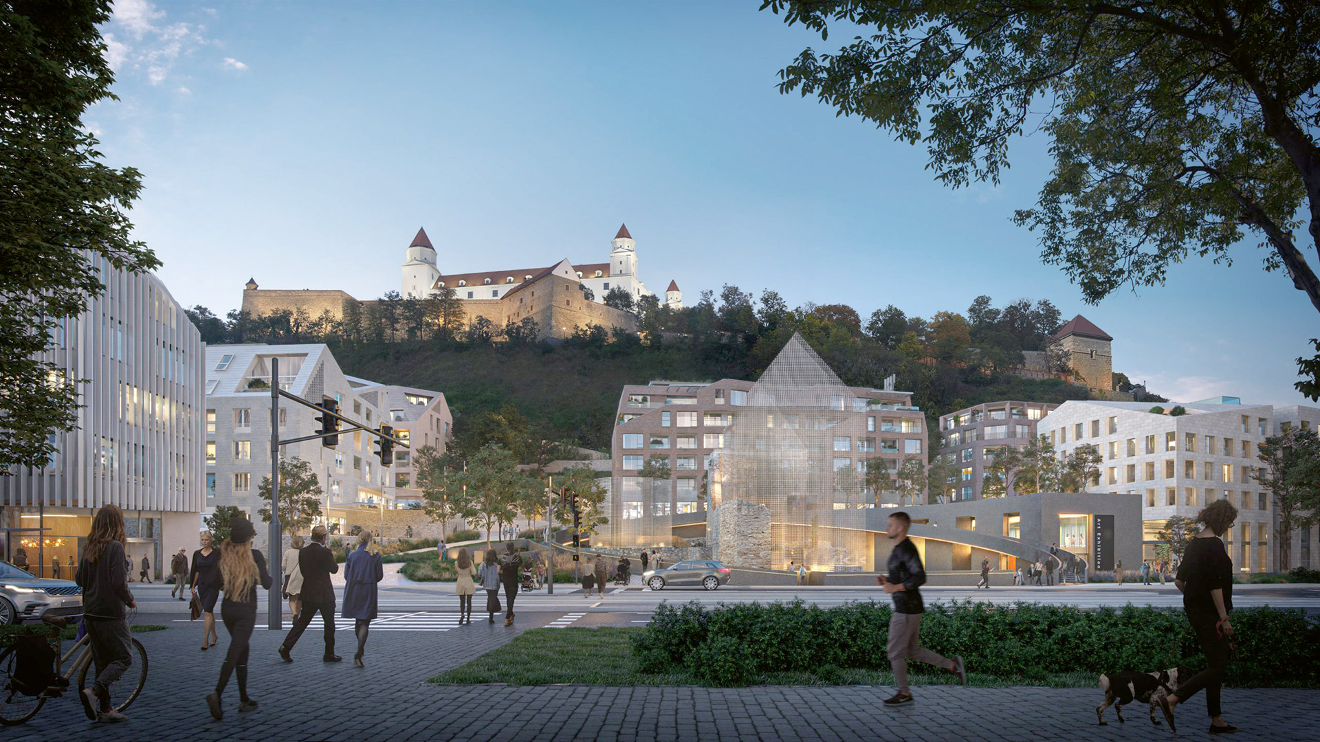Projekt Vodná veža Vydrica, Bratislava