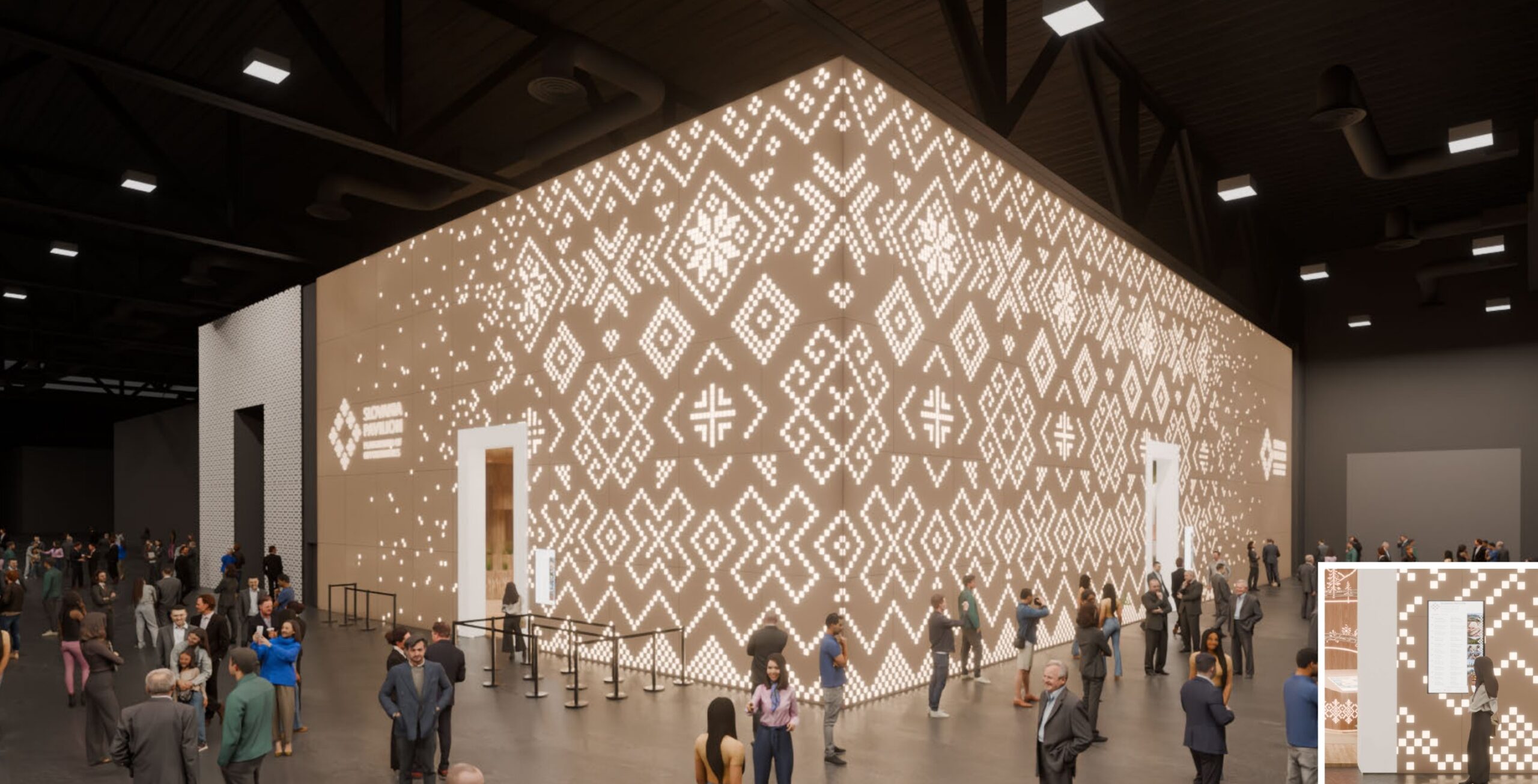 Návrh slovenského pavilónu pre EXPO 2027, ktorý sa umiestnil na 3. mieste pavilon-expo-2027