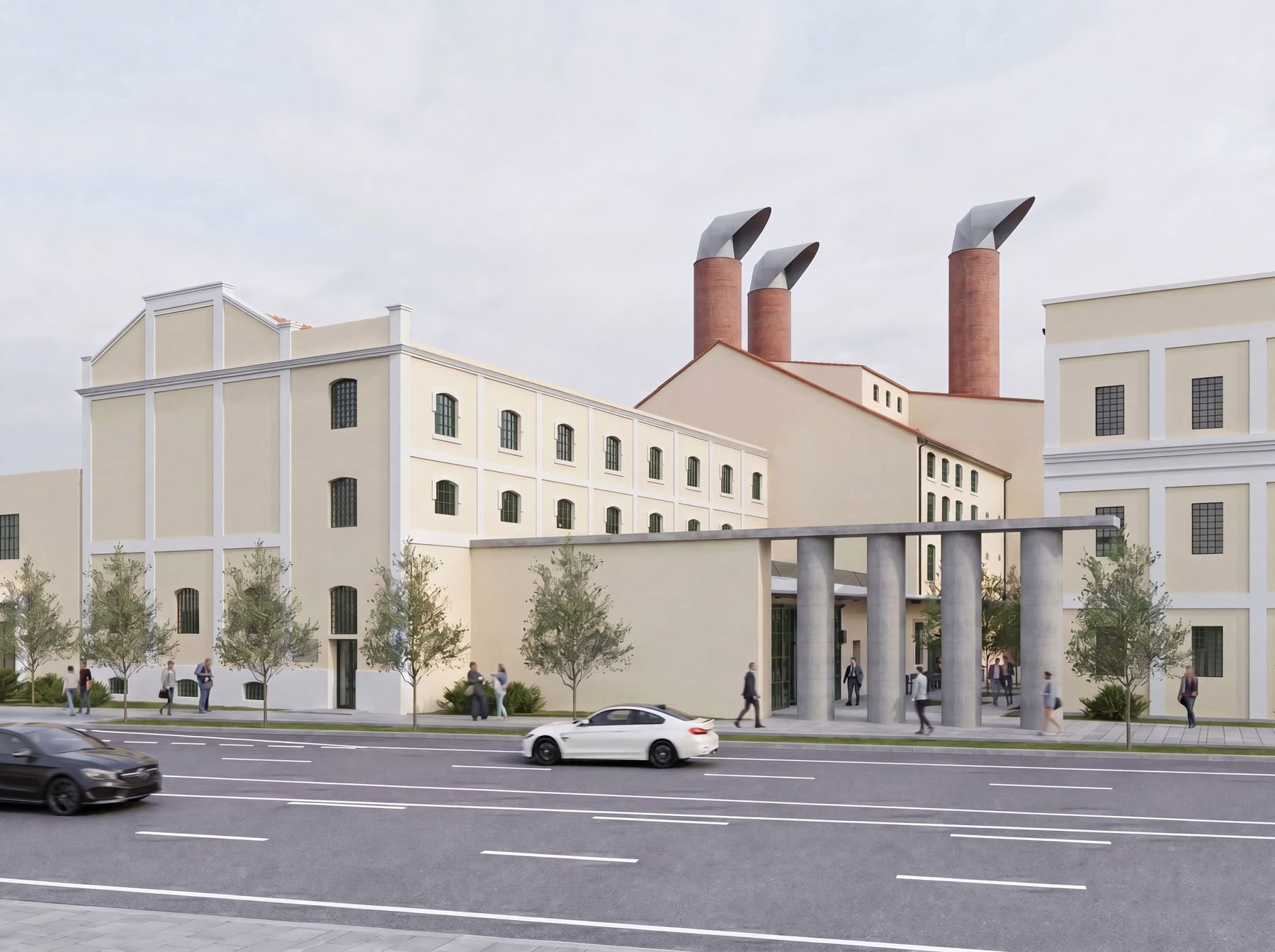 Chátrajúci areál pivovaru v srdci Nitry sa zmení na živé mestské centrum pivovar-nitra-revitalizacia