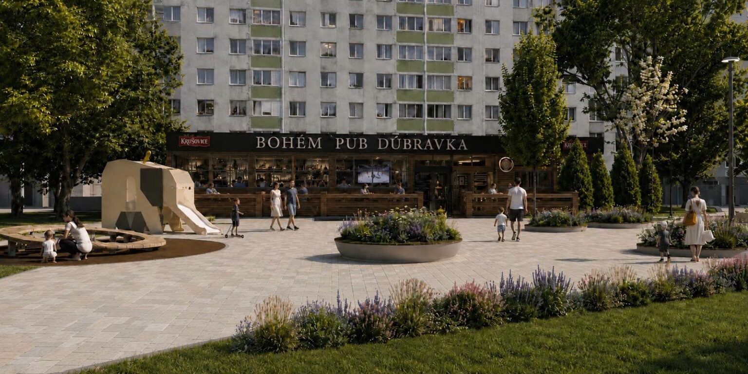 revitalizacia-oc-saratov-park-fedakova-bratislava-dubravka