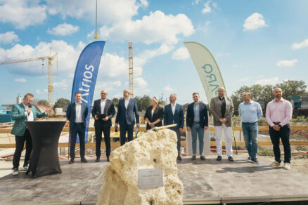 Slávnostné položenie základného kameňa projektu PARQ Zátišie.