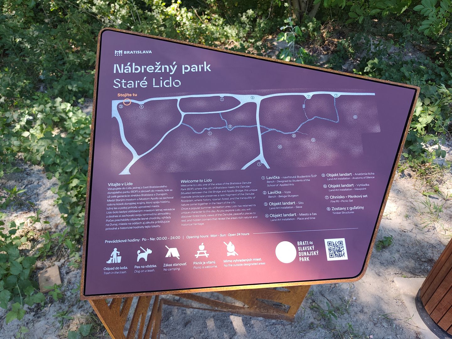 Nábrežný park Staré Lido je dokončený a prístupný pre verejnosť.