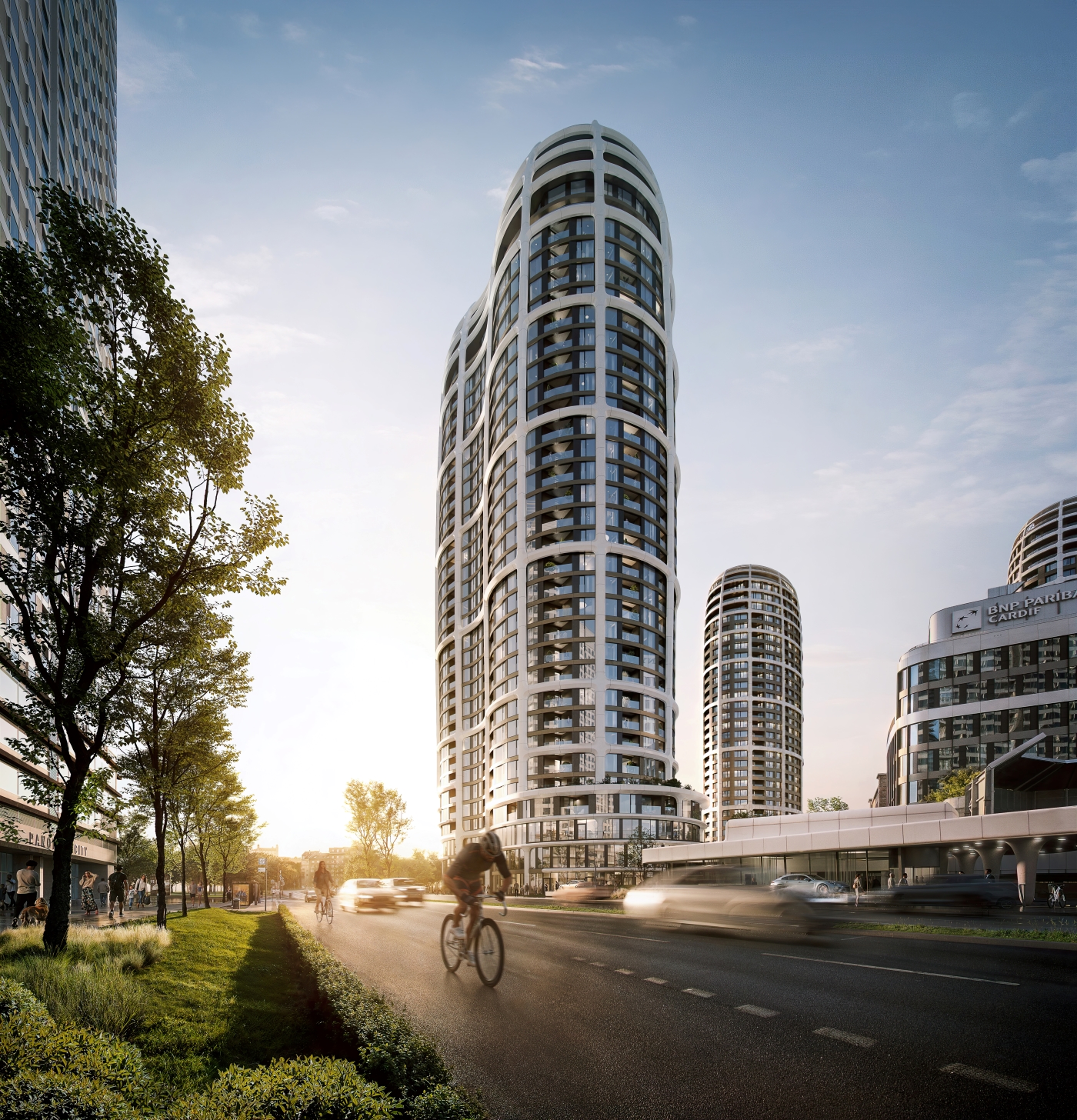 SKY PARK Tower, Bratislava-Staré Mesto