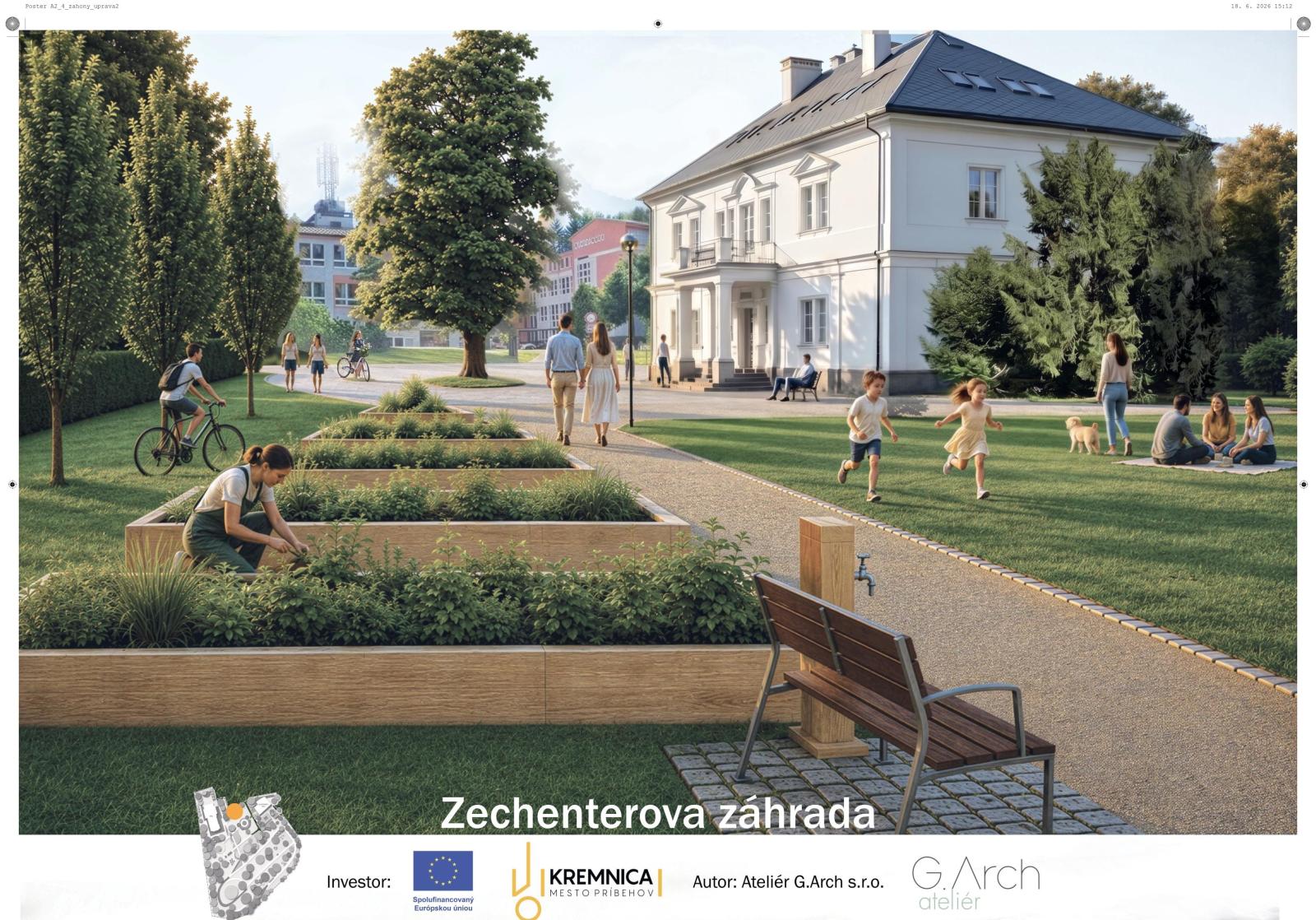 Historická záhrada ostane na dlhšiu dobu uzatvorená. 