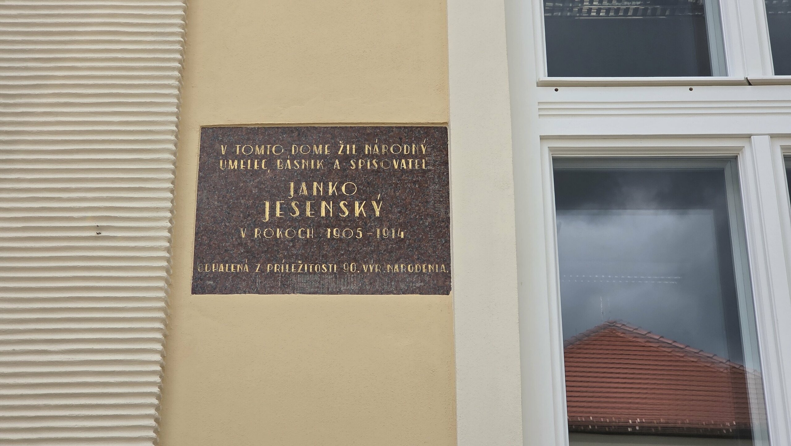 Pamätný dom Janka Jesenského, Bánovce nad Bebravou