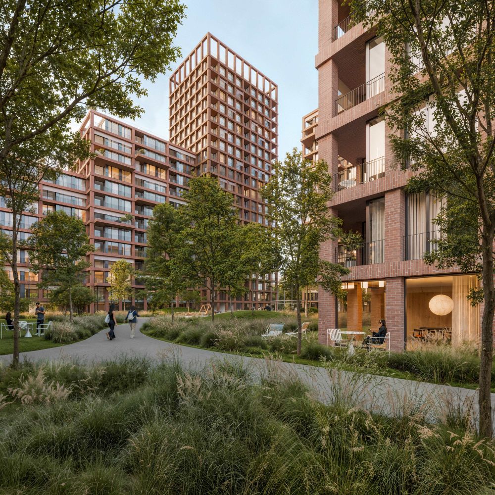 Vnútroblok v lokalite Spartakovská v Trnave od What Architects
