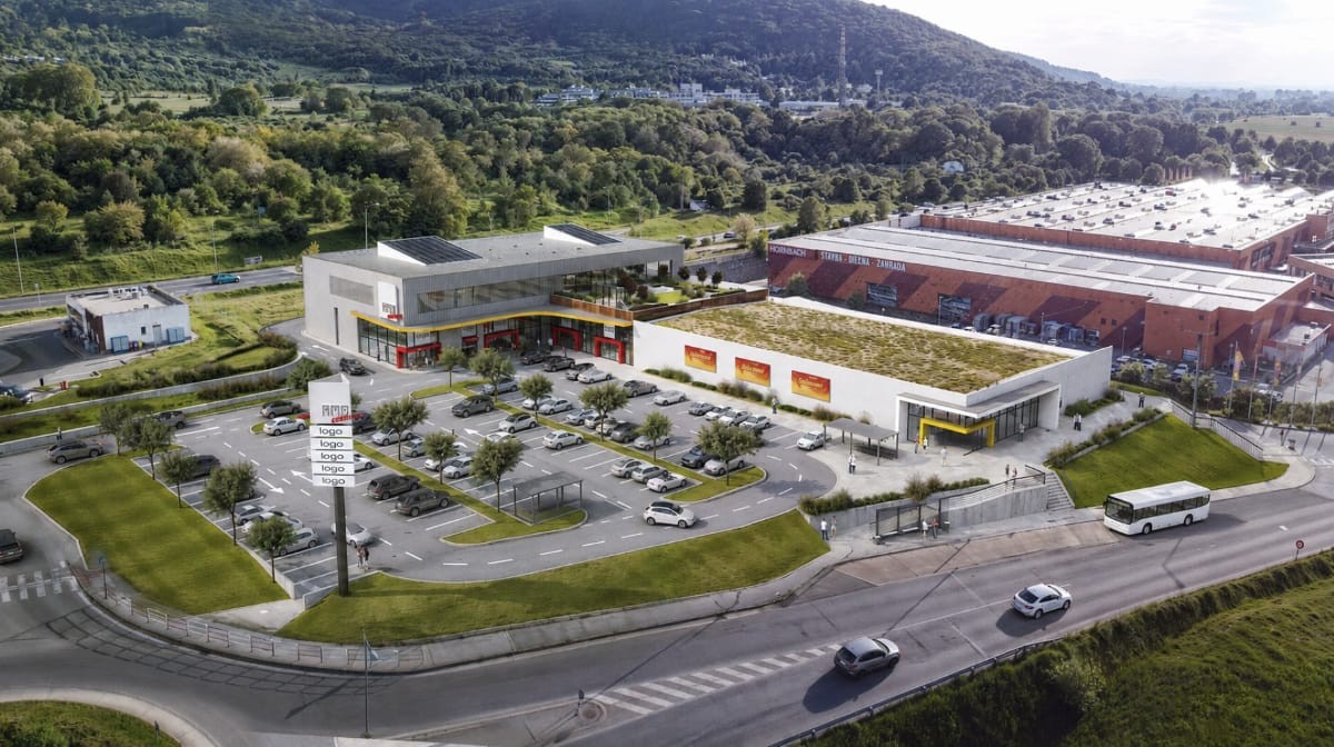 Nové obchodné centrum bory-byvanie-bratislava