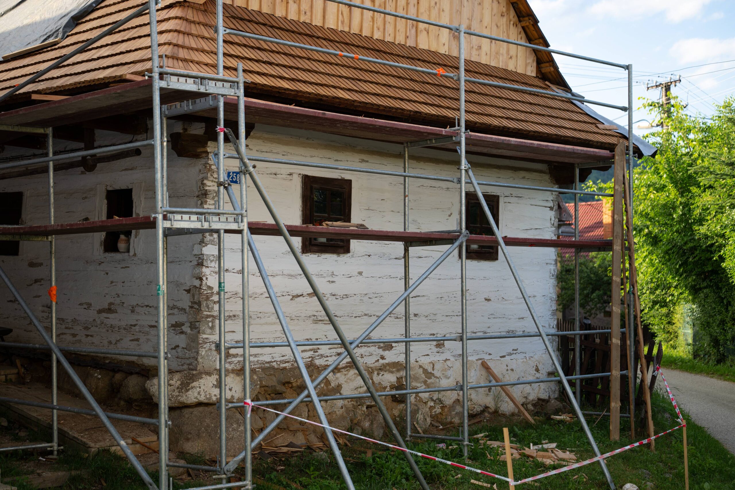 Priebeh stavebných prác