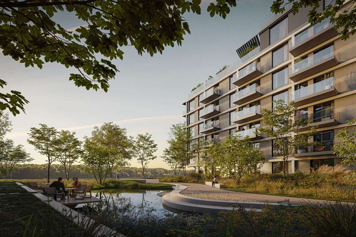Súčasťou zámeru bude aj lokálne námestie. projekt-q-bratislava
