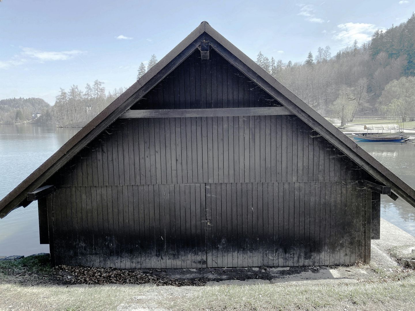 Lodenica Bled pri slovinskom jazere Bled, pôvodný stav