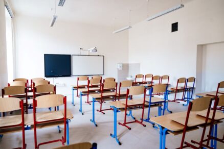 Moderná trieda v SPŠ strojníckej v Košiciach