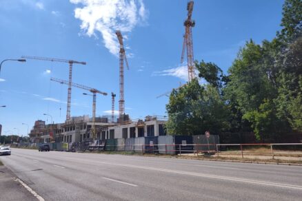Výstavba polyfunkčného projektu WatsoNova v Košiciach