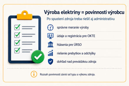 Povinnosti po spustení fotovoltiky – meranie, registrácia a výkazníctvo