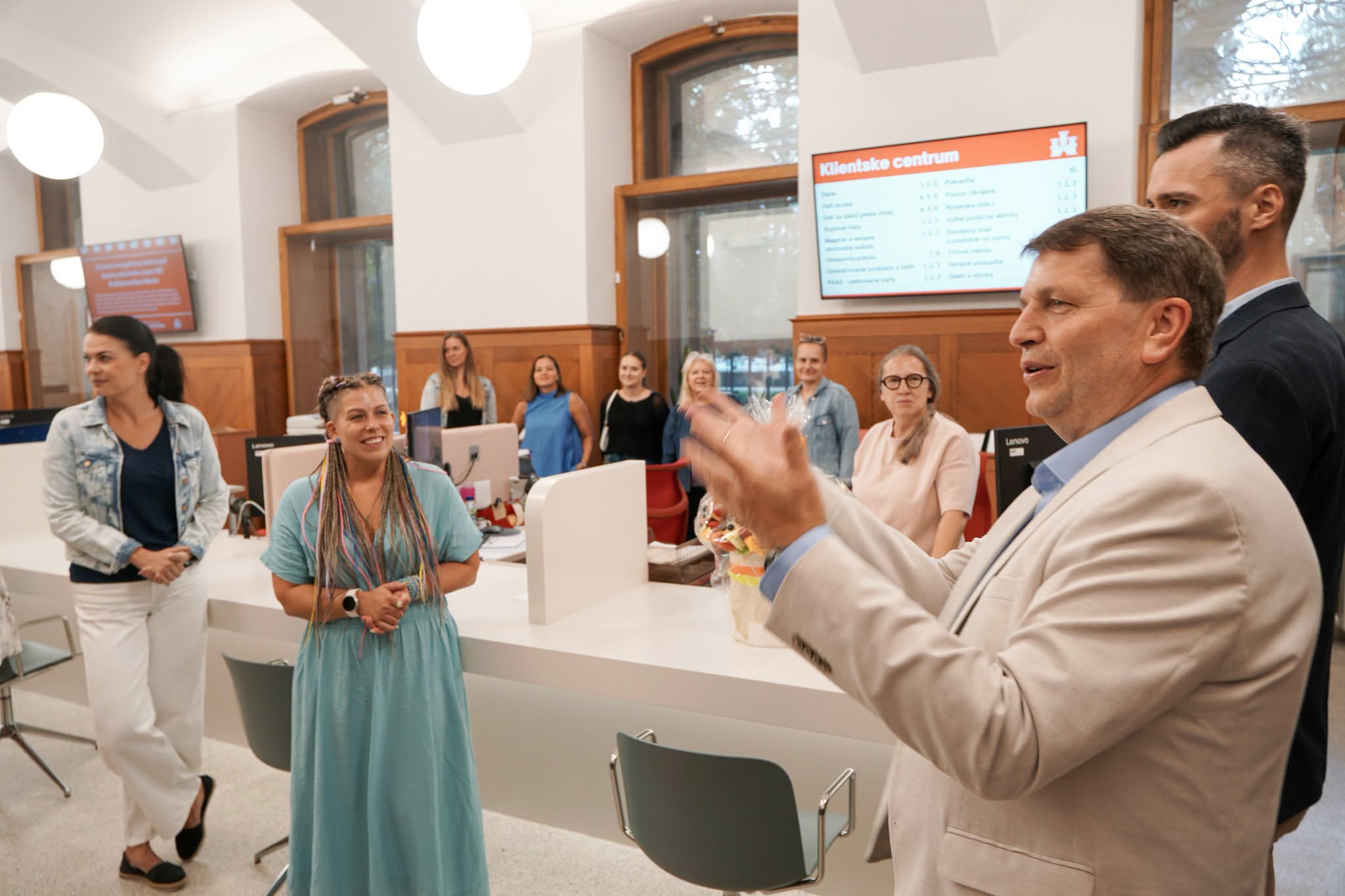Nové klientske centrum v Jurenákovom Paláci, Bratislava-Staré mesto