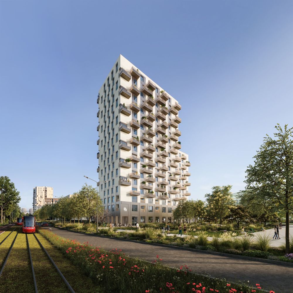 Súčasťou okolia Brenner Residence bude aj park. 