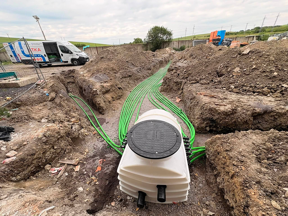 Šachta pre geotermálne vrty