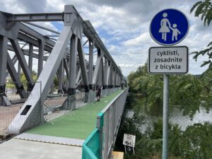 Po novom Moste Fiesta prešli prví chodci a cyklisti. Rekonštrukcia vstupuje do záverečnej fázy