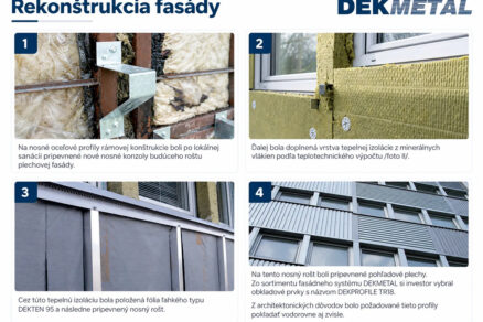 Stavebnotechnický prieskum pôvodnej fasády a oceľovej konštrukcie