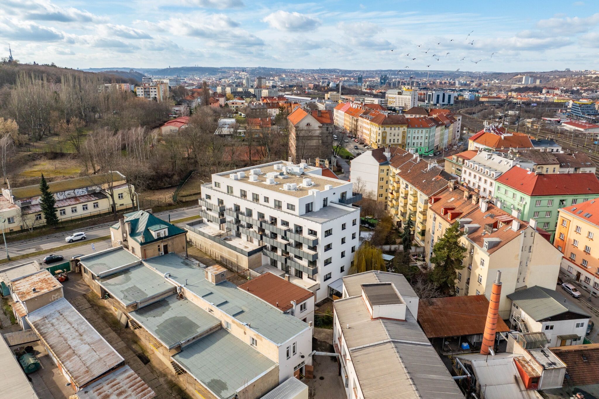 Rezidencia Spojovací v pražských Vysočanoch 

