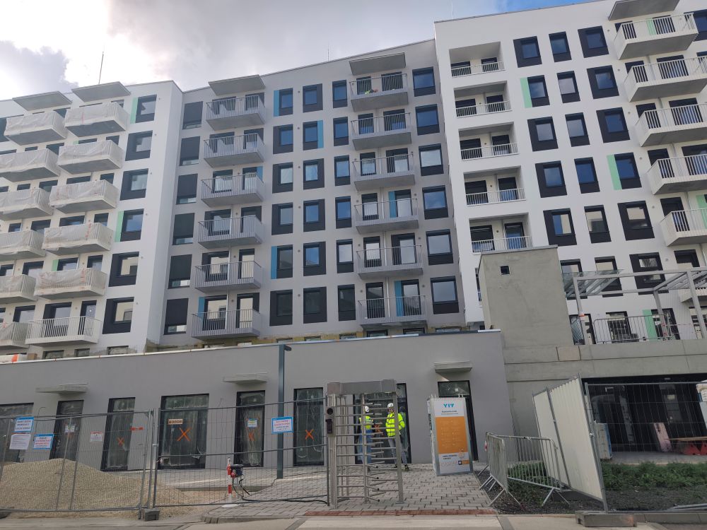 Výstavba etapy Magnólia 5 v Bratislave-Ružinove.