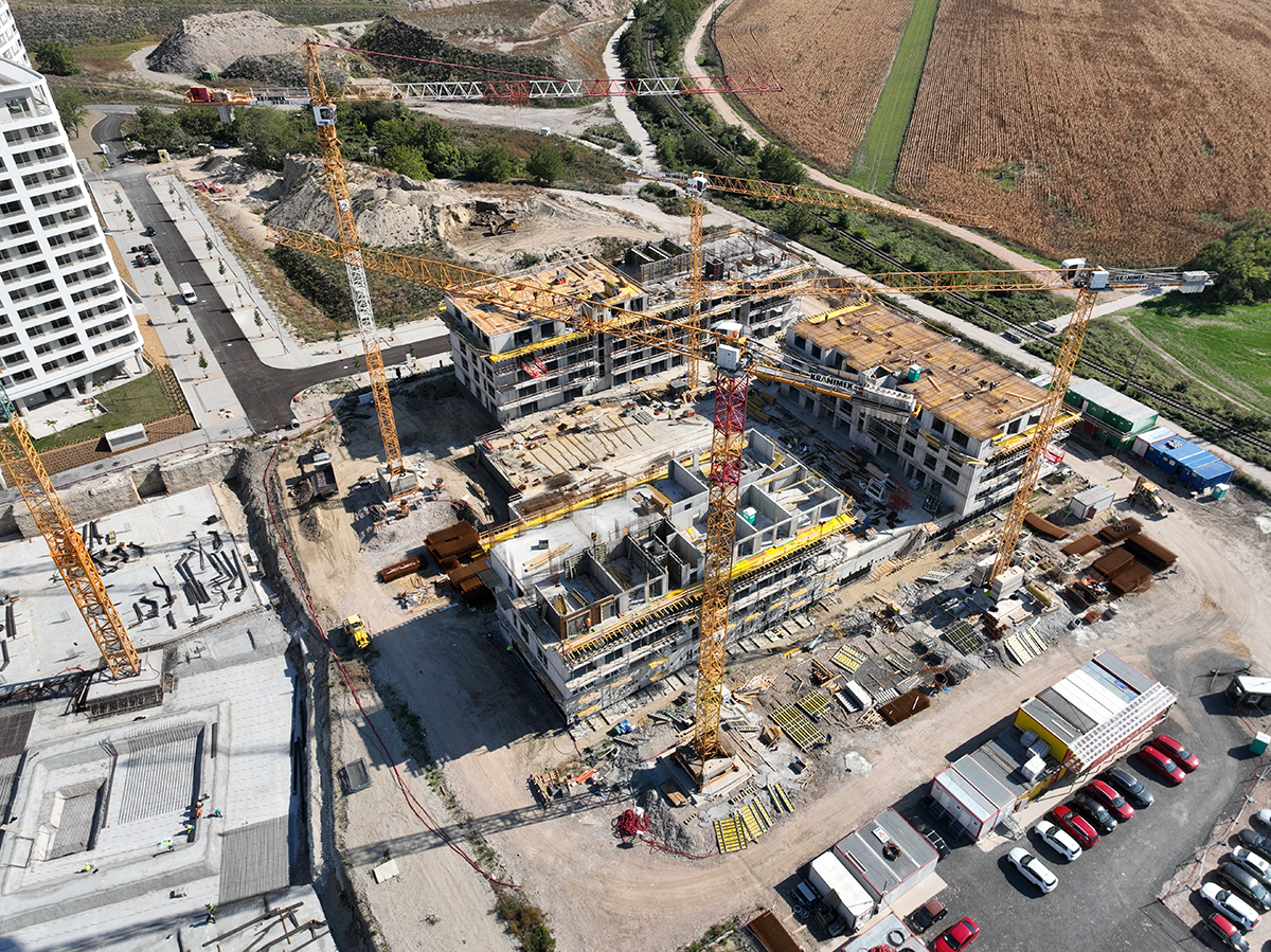 Obytný komplex Slnečnice Nad mestom, aktuálna výstavba Obytný komplex Slnečnice Nad mestom, aktuálna výstavba
