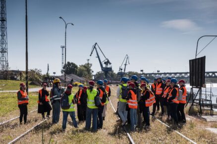 Komentované prehliadky Zimného prístavu boli súčasťou participácie k projektu Miro Pochyba výsledok