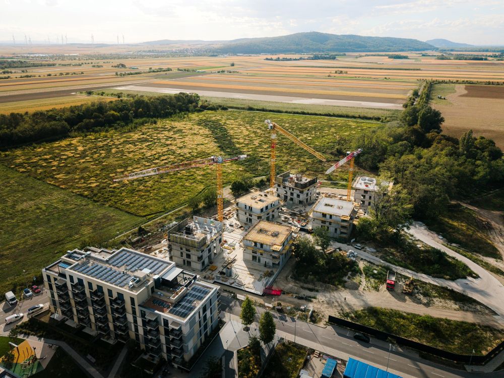 Na juhu štvrte Nesto v Bratislave-Petržalke pokračuje výstavba etáp Prime a Nesto A. Na juhu štvrte Nesto v Bratislave-Petržalke pokračuje výstavba etáp Prime a Nesto A.