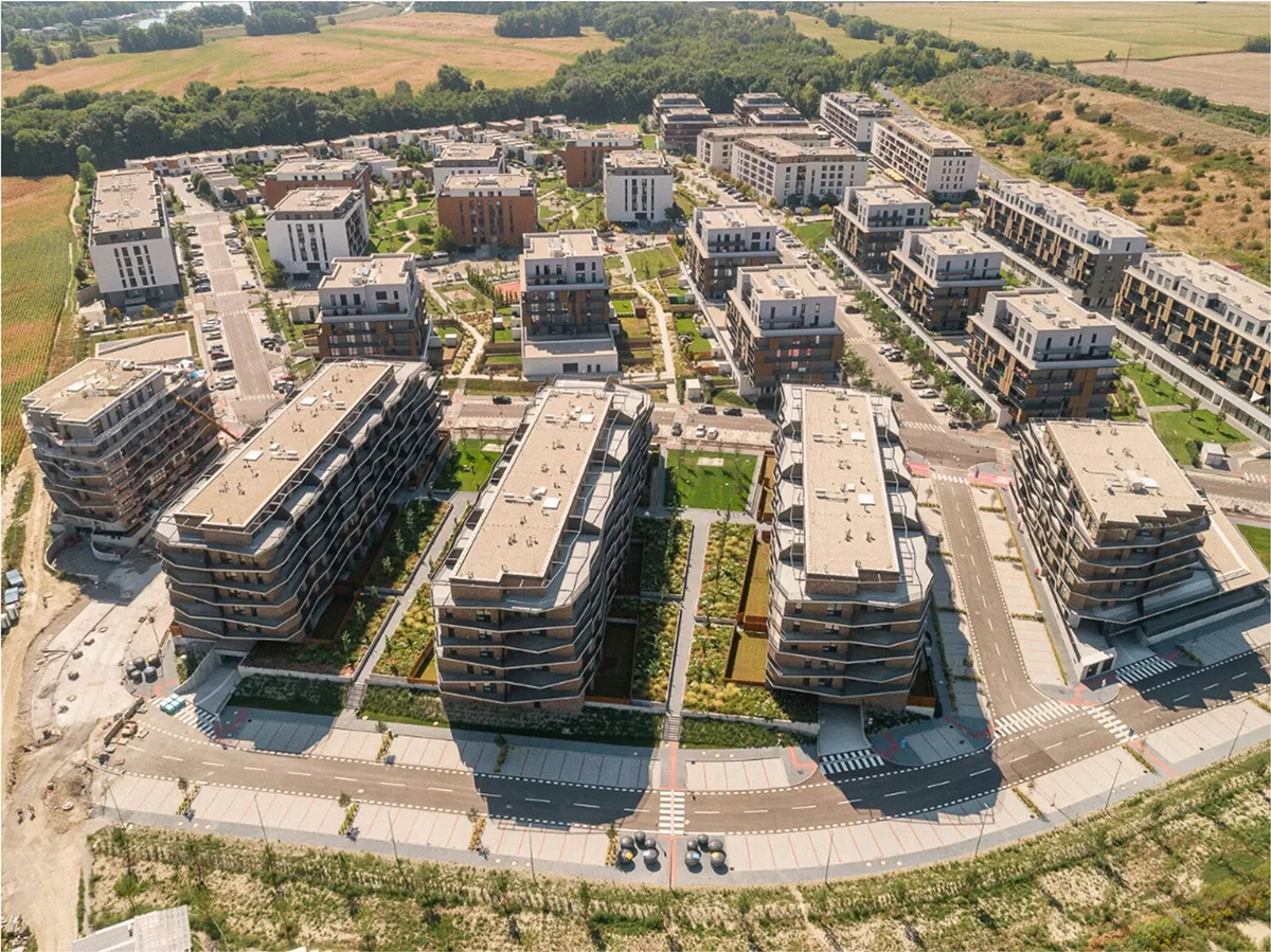 Rezidenčný projekt Slnečnice Bratislava – časť Viladomy
