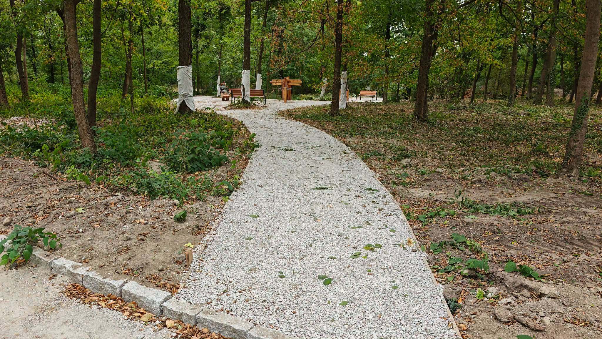 Bratislavský kraj obnovil park v Malinove.