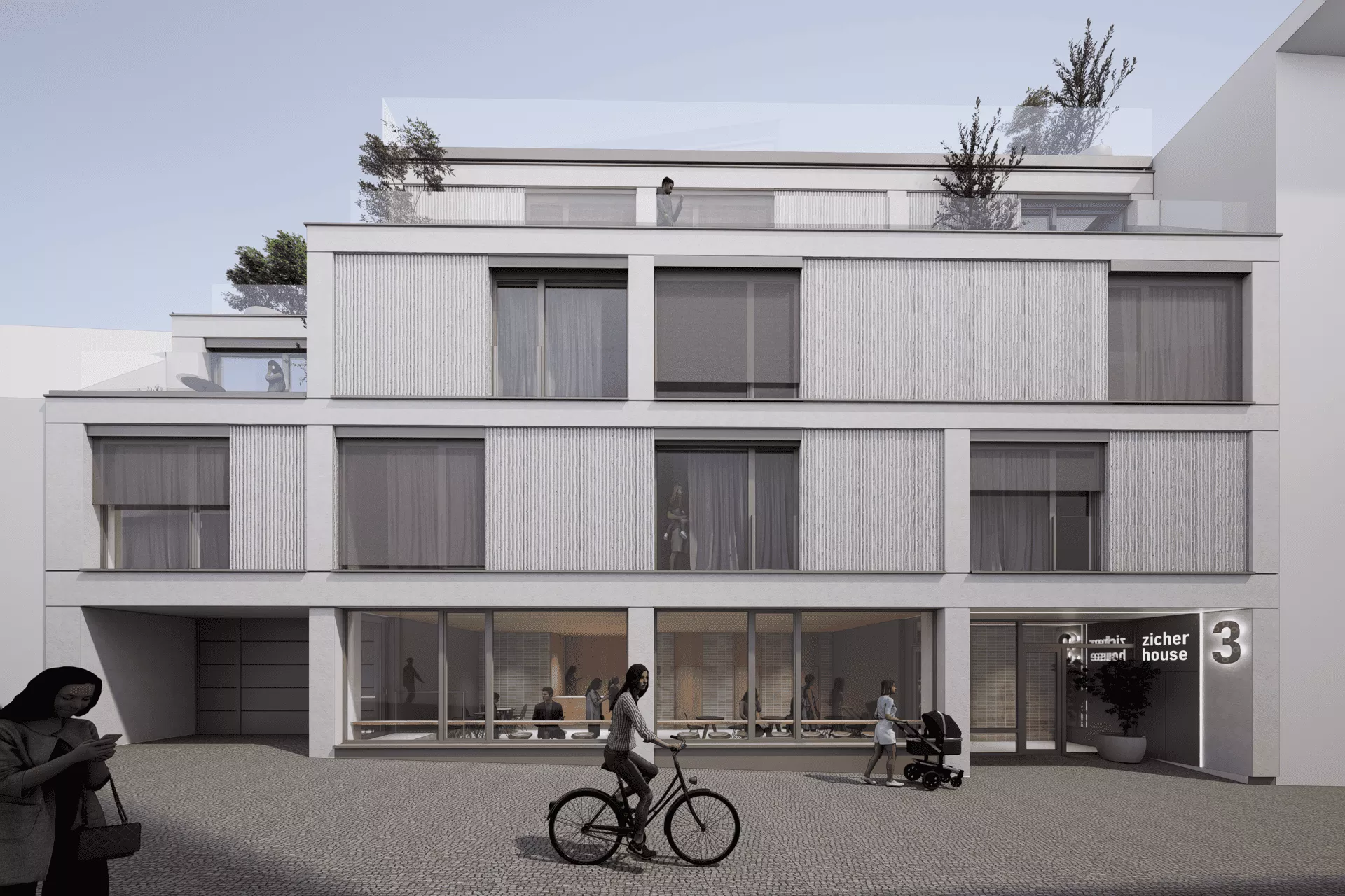 Súčasťou bytového domu bude celkovo 12 bytov a apartmánov.