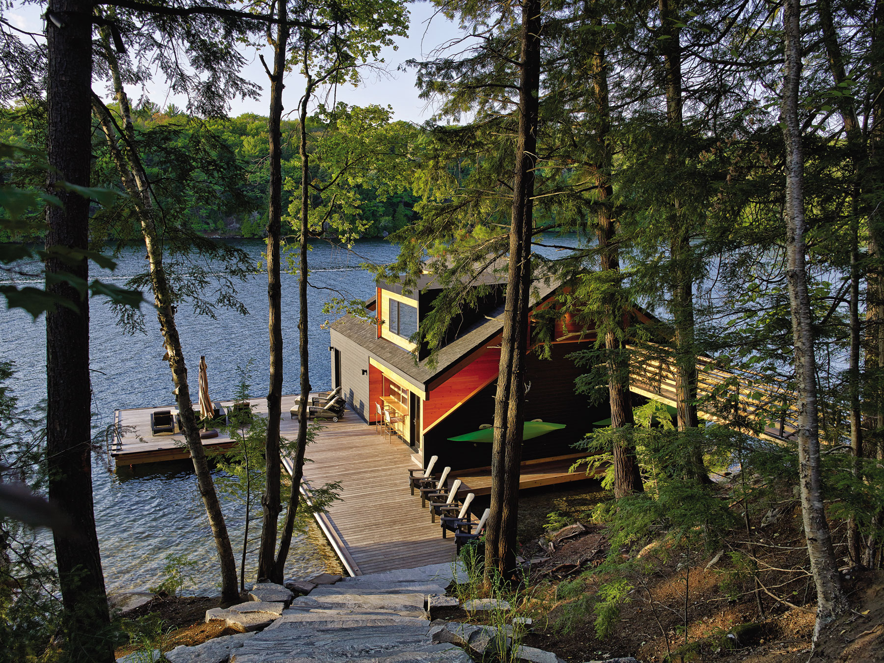 Lake Joseph Boathouse by Altius 13