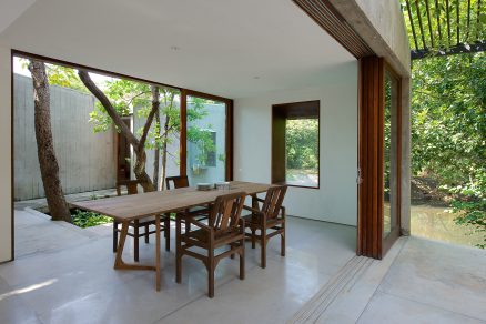 Architecture BRIO House on a Stream 08 Dining Room from Verandah