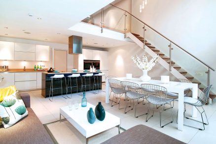 LLI Design   Crouch End   Kitchen Living Dining