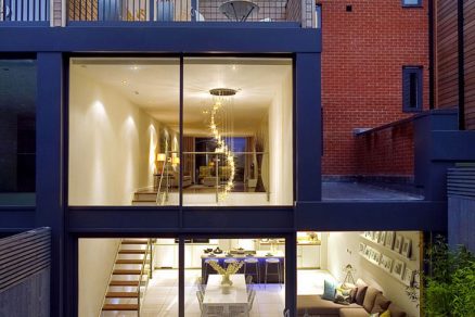 LLI Design   Crouch End   Rear External Night